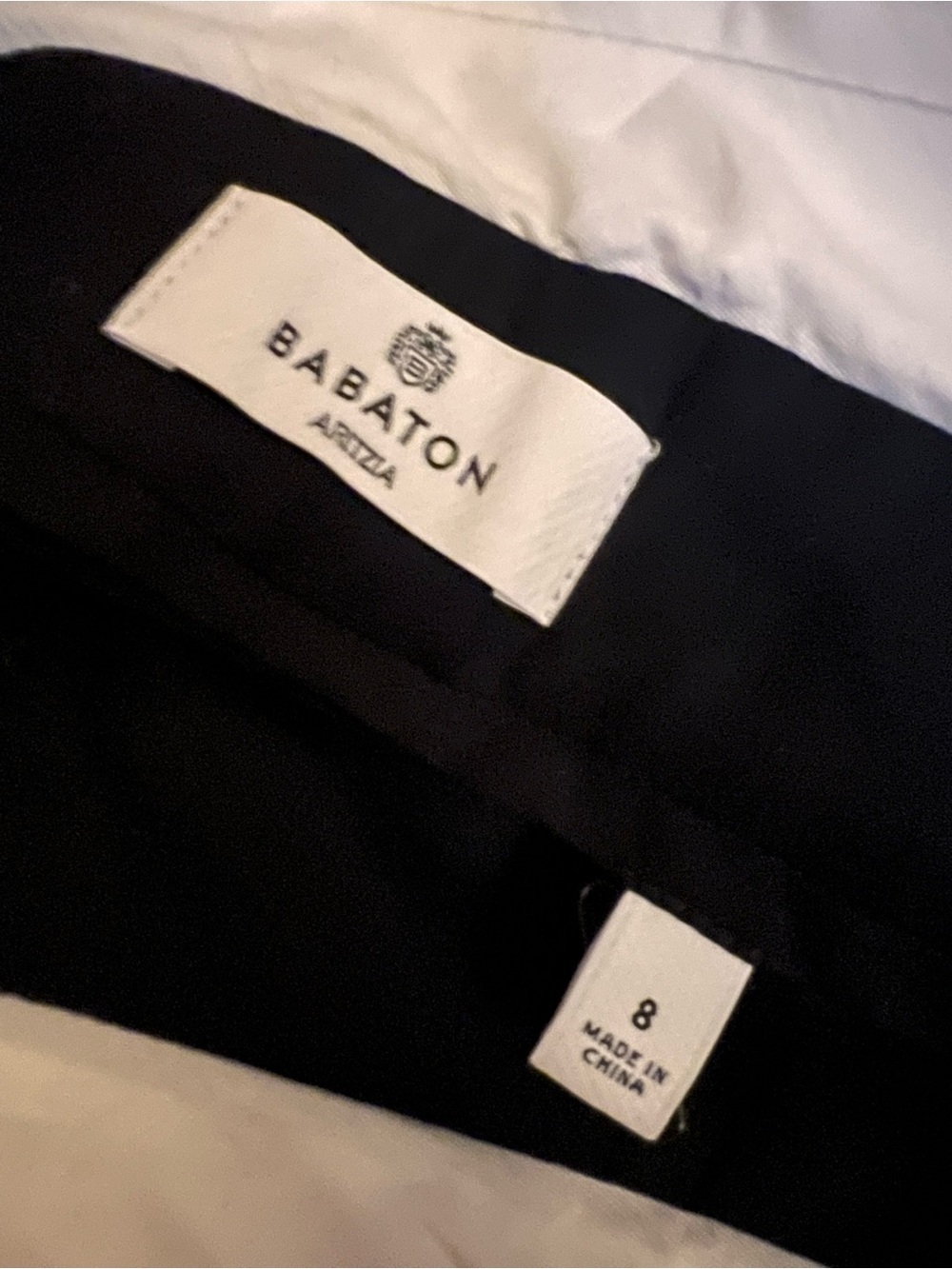Babaton Aritzia Wool Pinstripe Wide Leg Trouser Pants High Waist Size 8 - Picture 3 of 13